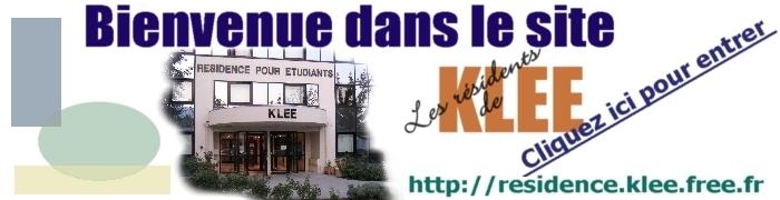 Site "Les résidents de KLEE"
